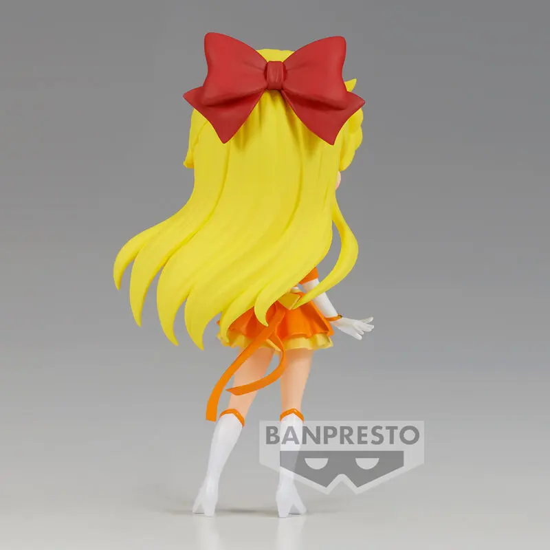 Pretty Guardian Sailor Moon Cosmos The Movie Q Posket PVC Statue Eternal Sailor Venus (Ver. B) 14 cm product photo