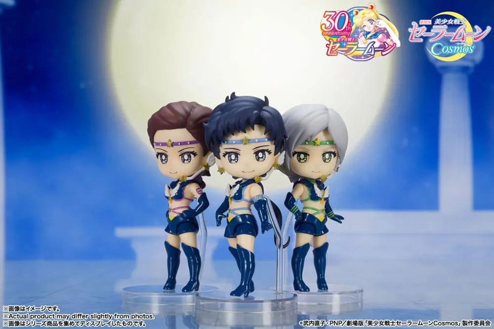 Pretty Guardian Sailor Moon Cosmos: The Movie Figuarts mini Action Figure Sailor Star Fighter Cosmos Edition 9 cm product photo