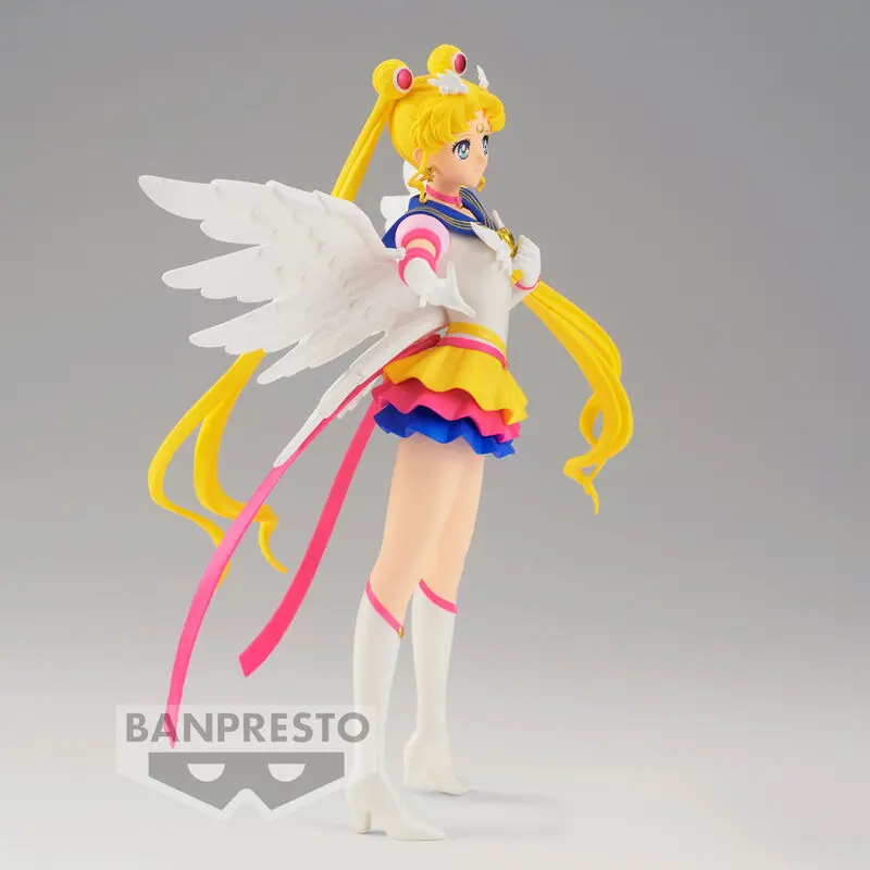 Pretty Guardian Sailor Moon Cosmos The Movie Glitter &amp; Glamours Eternal Sailor Moon figure 23cm product photo