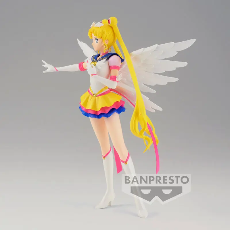 Pretty Guardian Sailor Moon Cosmos The Movie Glitter &amp; Glamours Eternal Sailor Moon figure 23cm product photo