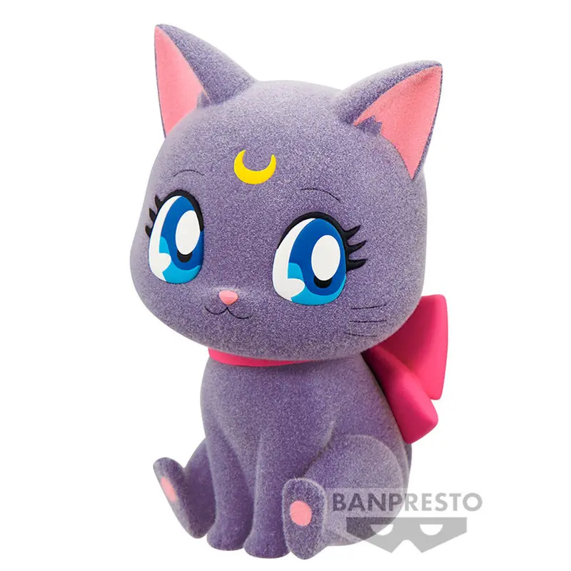 Pretty Guardian Sailor Moon Cosmos the Movie Luna Big Ribbon Fluffy Puffy figure 7cm termékfotó