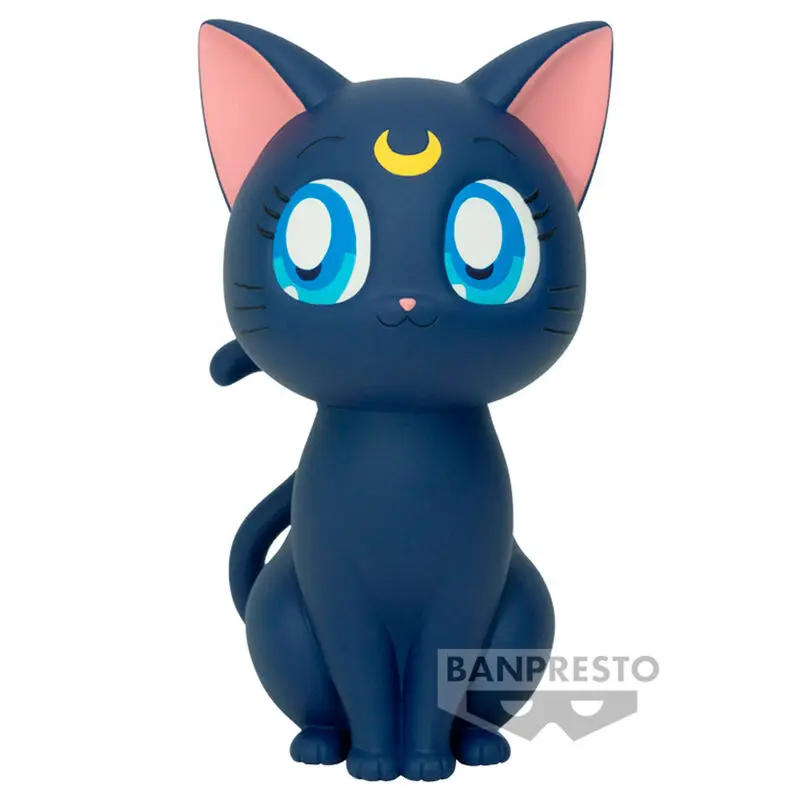 Pretty Guardian Sailor Moon Cosmos the Movie Sofvimates Luna figure 15cm product photo
