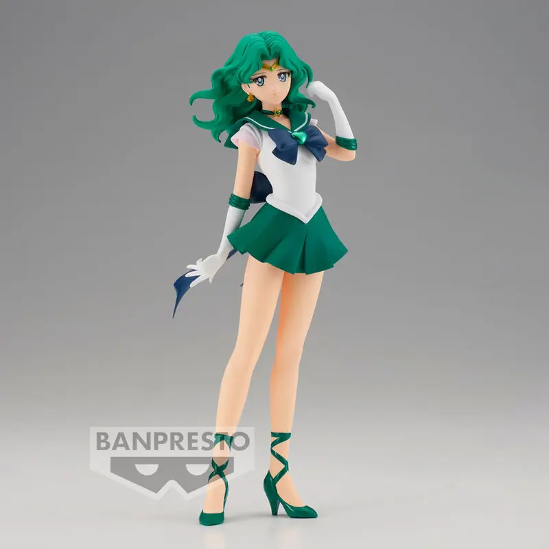 Pretty Guardian Sailor Moon Cosmos The Movie Glitter &amp; Glamours PVC Statue Super Sailor Neptune 23 cm product photo