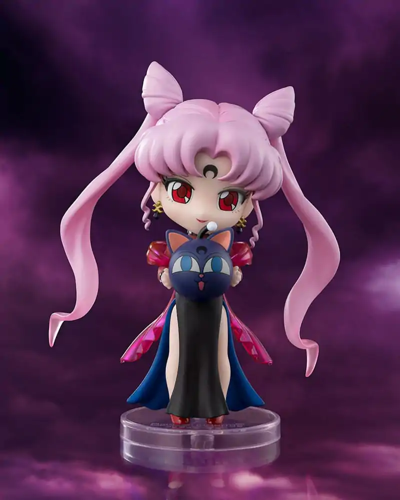Pretty Guardian Sailor Moon R Figuarts mini Action Figure Black Lady 9 cm product photo