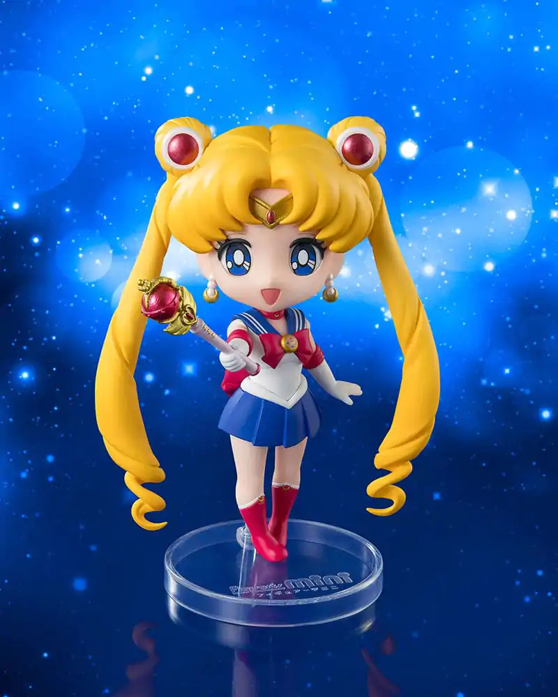 Pretty Guardian Sailor Moon R Figuarts mini Action Figure Sailor Moon Crystal Star Compact Edition 9 cm product photo