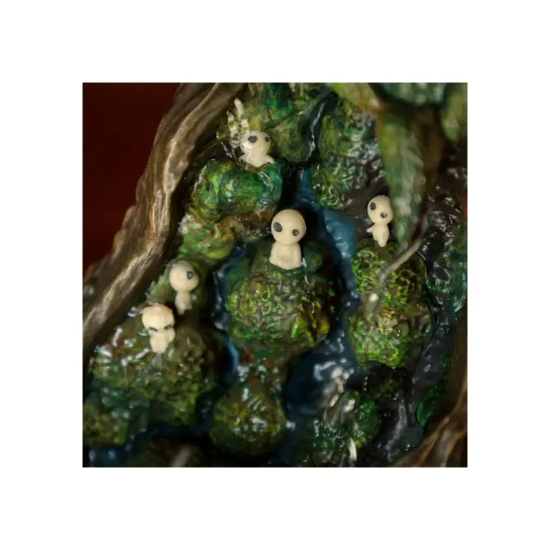 Princess Mononoke Statue Magnet Water Garden Mysterious Forest 24 cm product photo
