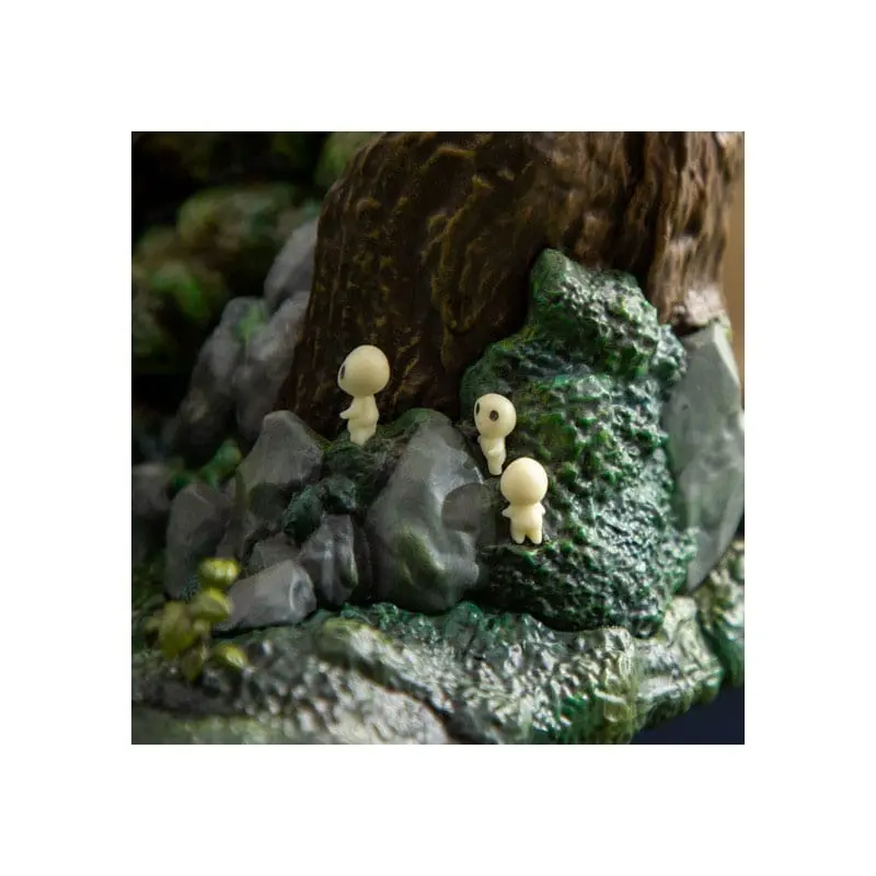 Princess Mononoke Statue Magnet Water Garden Mysterious Forest 24 cm product photo
