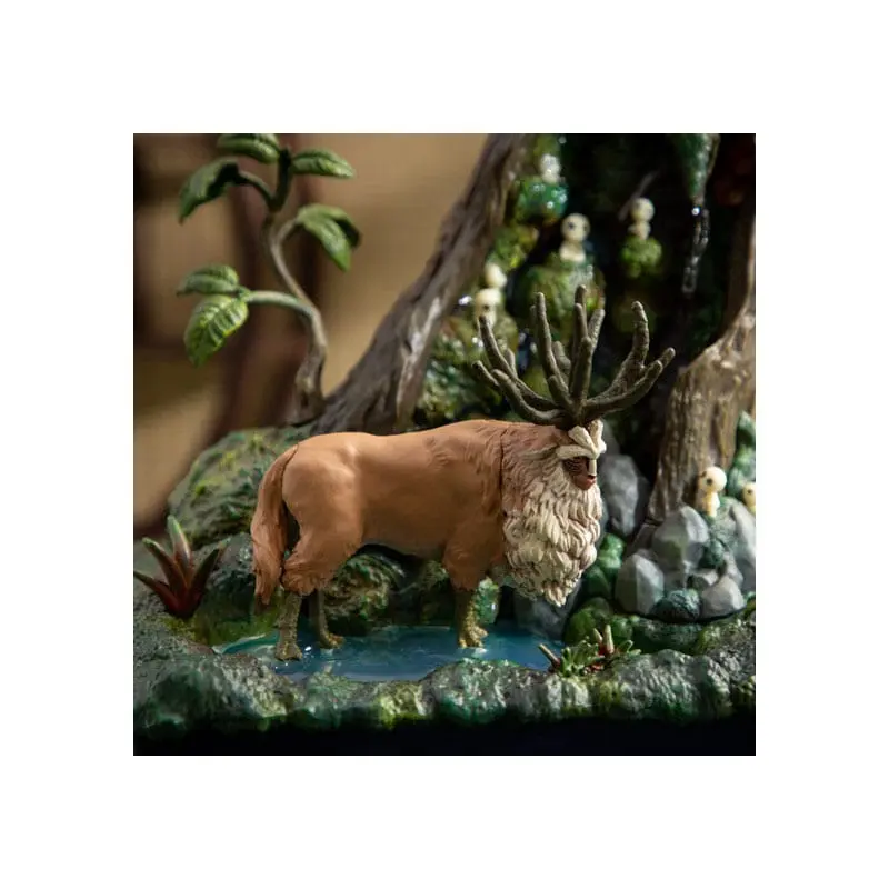Princess Mononoke Statue Magnet Water Garden Mysterious Forest 24 cm product photo