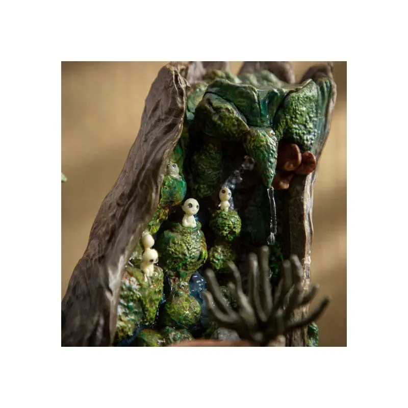 Princess Mononoke Statue Magnet Water Garden Mysterious Forest 24 cm product photo