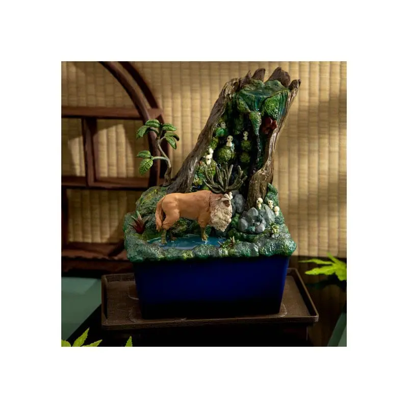 Princess Mononoke Statue Magnet Water Garden Mysterious Forest 24 cm product photo