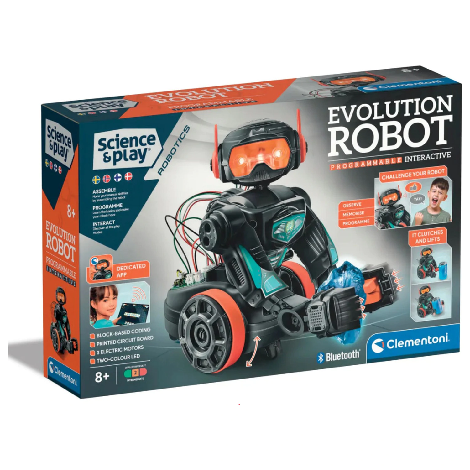 Programmable Toy Robot Evolution Robot Building Kit product photo