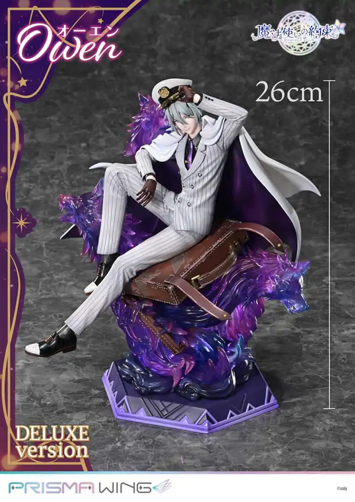 Promise of Wizard Prisma Wing PVC Statue 1/7 Owen Deluxe Version 26 cm termékfotó