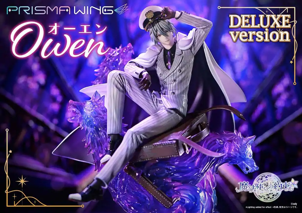 Promise of Wizard Prisma Wing PVC Statue 1/7 Owen Deluxe Version 26 cm termékfotó