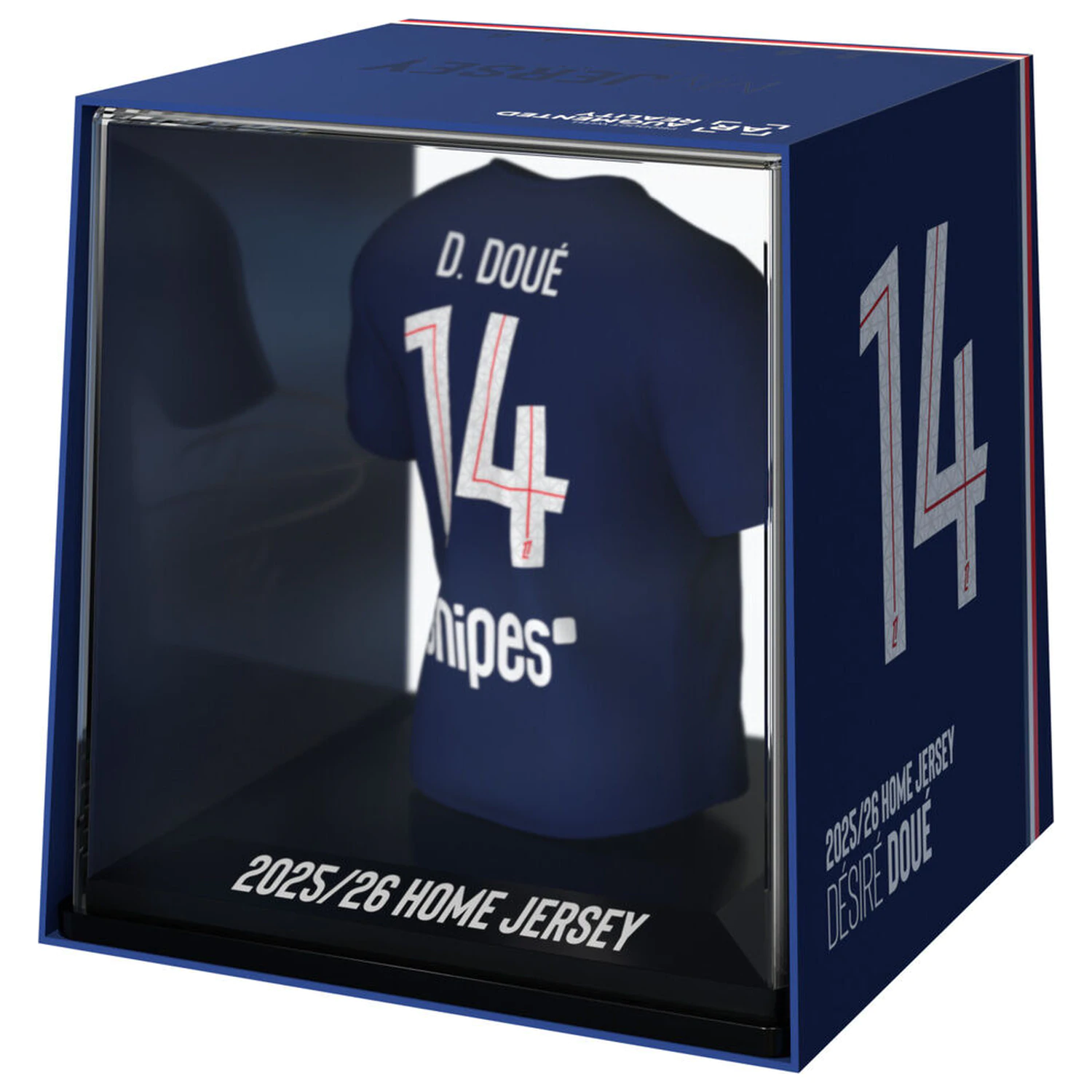 PSG Désiré Doué mini t-shirt figure product photo