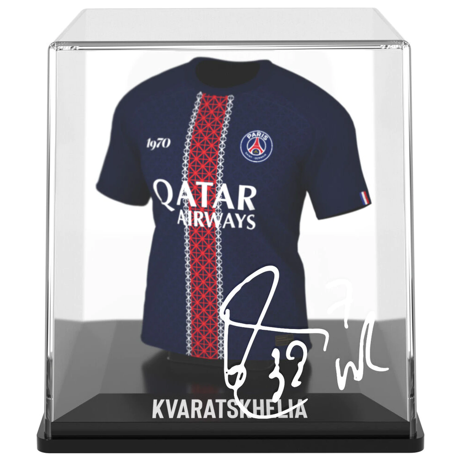 PSG Kvaratskhelia mini t-shirt figure product photo