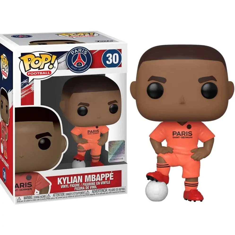 PSG POP! Football Vinyl Figure Kylian Mbappé (Away Kit) 9 cm product photo