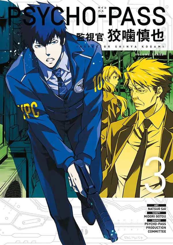 Psycho-Pass: Inspector Shinya Kogami Manga Volume 3 product photo