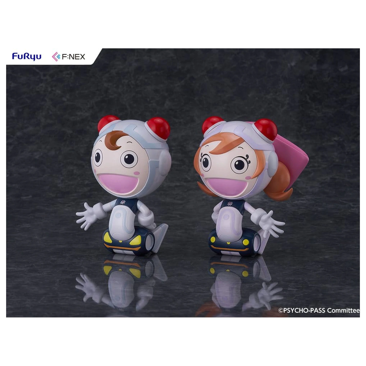 Psycho-Pass: Providence F:NEX PVC Figures 2-Pack Komissa Taro & Komissa Hanako 15 cm product photo