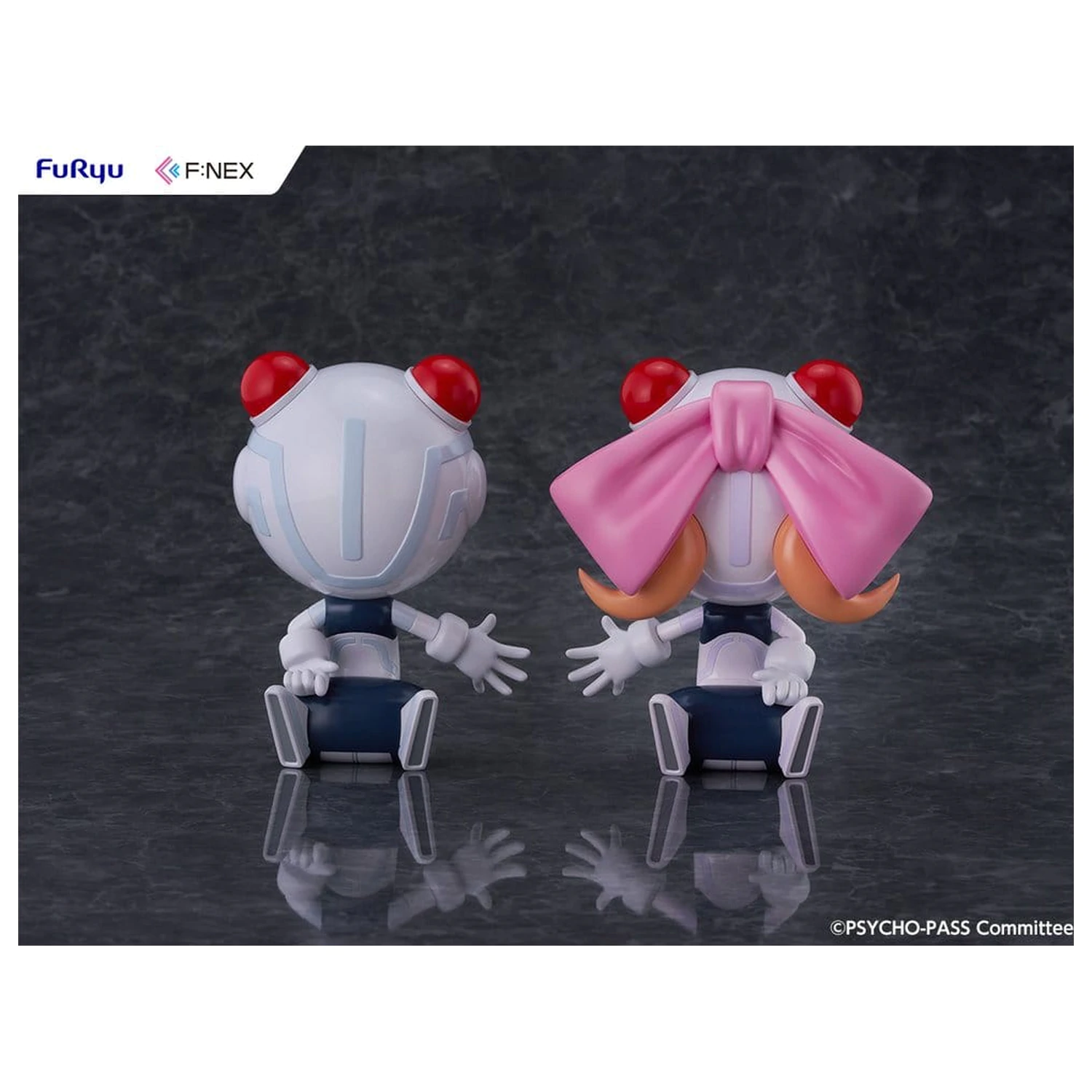 Psycho-Pass: Providence F:NEX PVC Figures 2-Pack Komissa Taro & Komissa Hanako 15 cm product photo