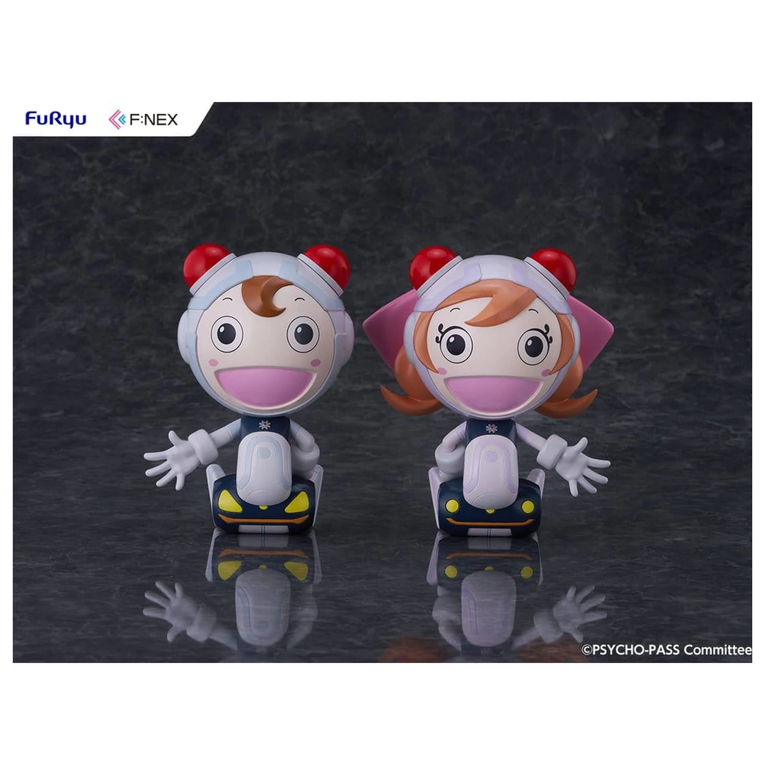 Psycho-Pass: Providence F:NEX PVC Figures 2-Pack Komissa Taro & Komissa Hanako 15 cm product photo