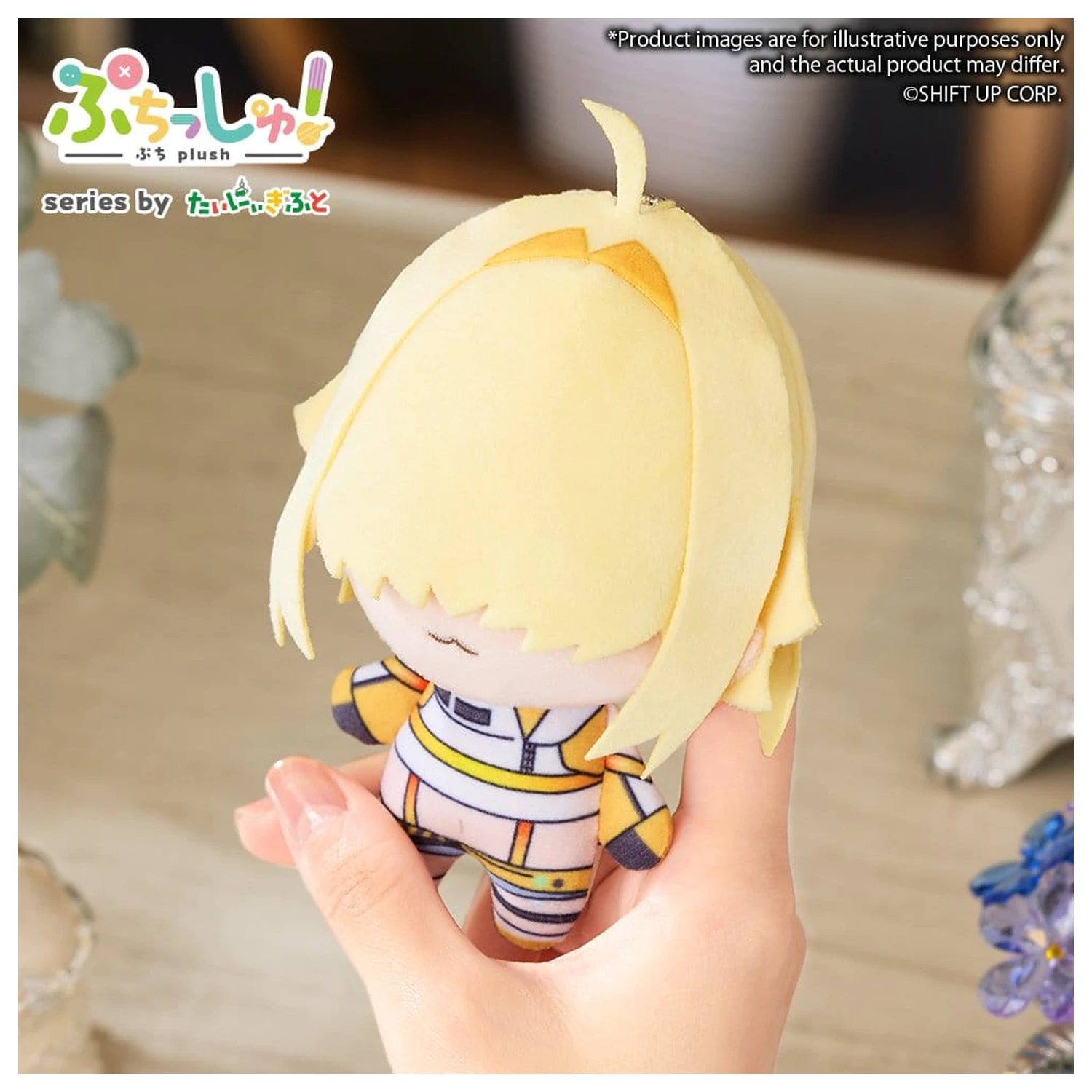 Puchish! Goddess of Victory: NIKKE Plush Figure Vol. 4 Elegg 12 cm product photo