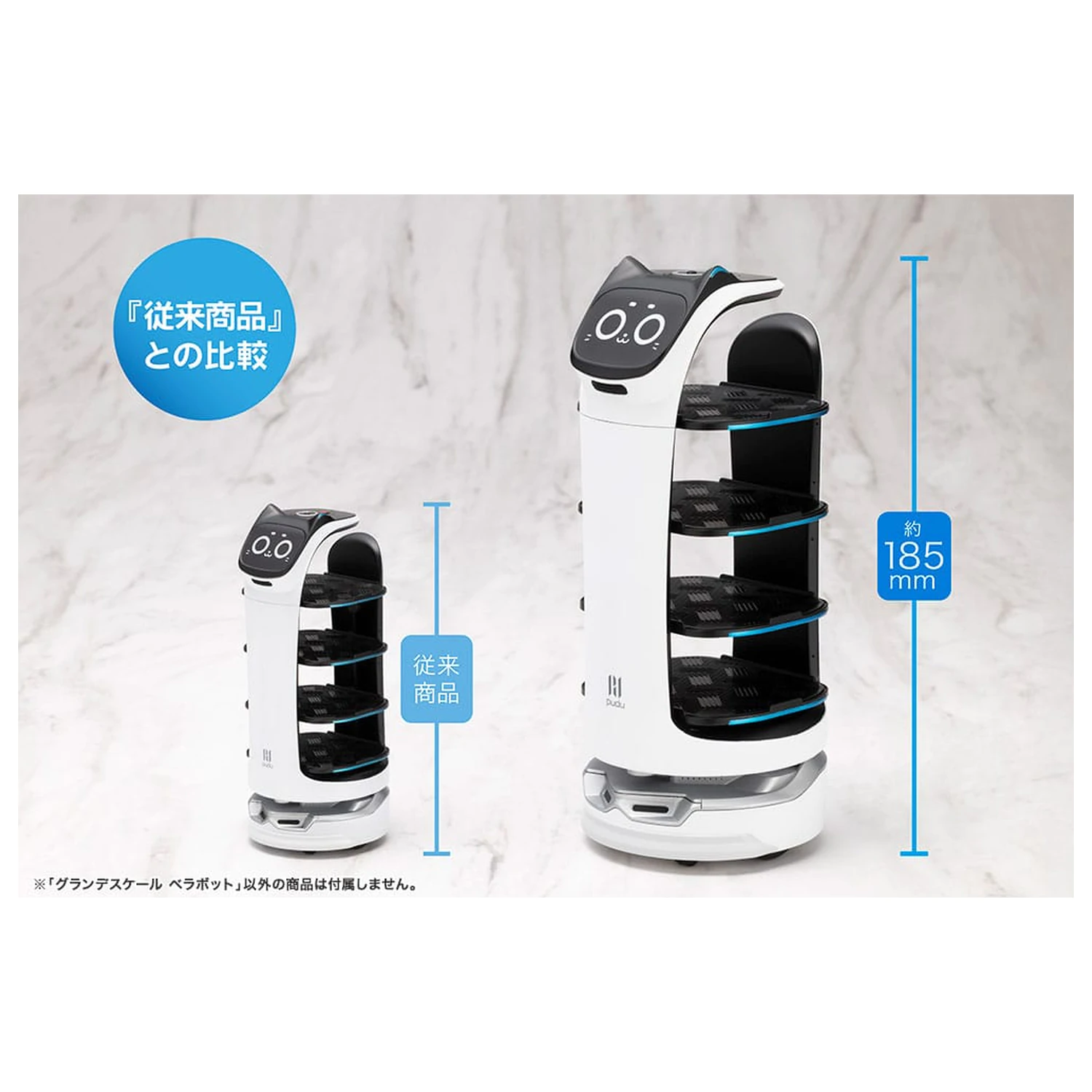 Pudu Robotics Grande ScalePlastic Model Kit BellaBot 19 cm    product photo