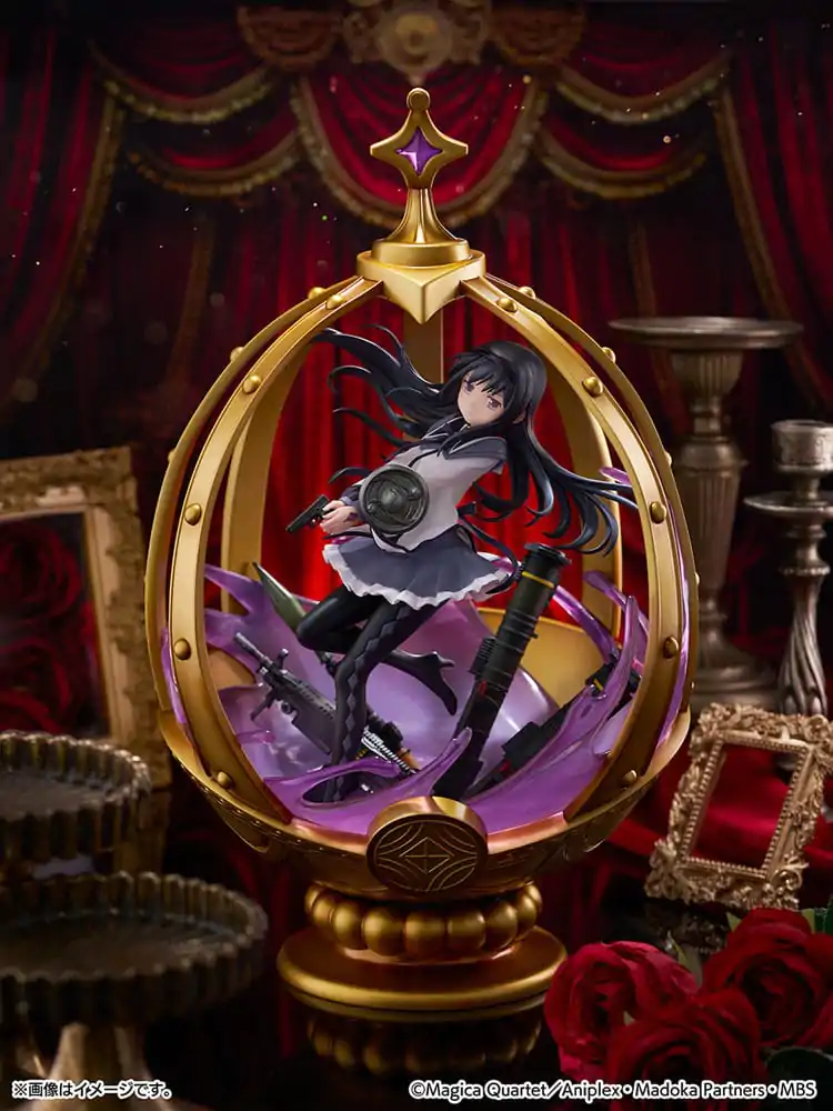 Puella Magi Madoka Magica PVC Statue 1/7 Akemi Homura 26 cm product photo