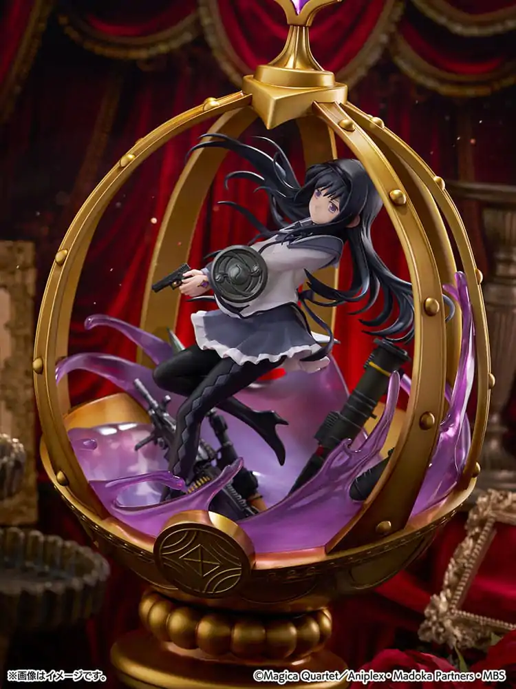 Puella Magi Madoka Magica PVC Statue 1/7 Akemi Homura 26 cm product photo