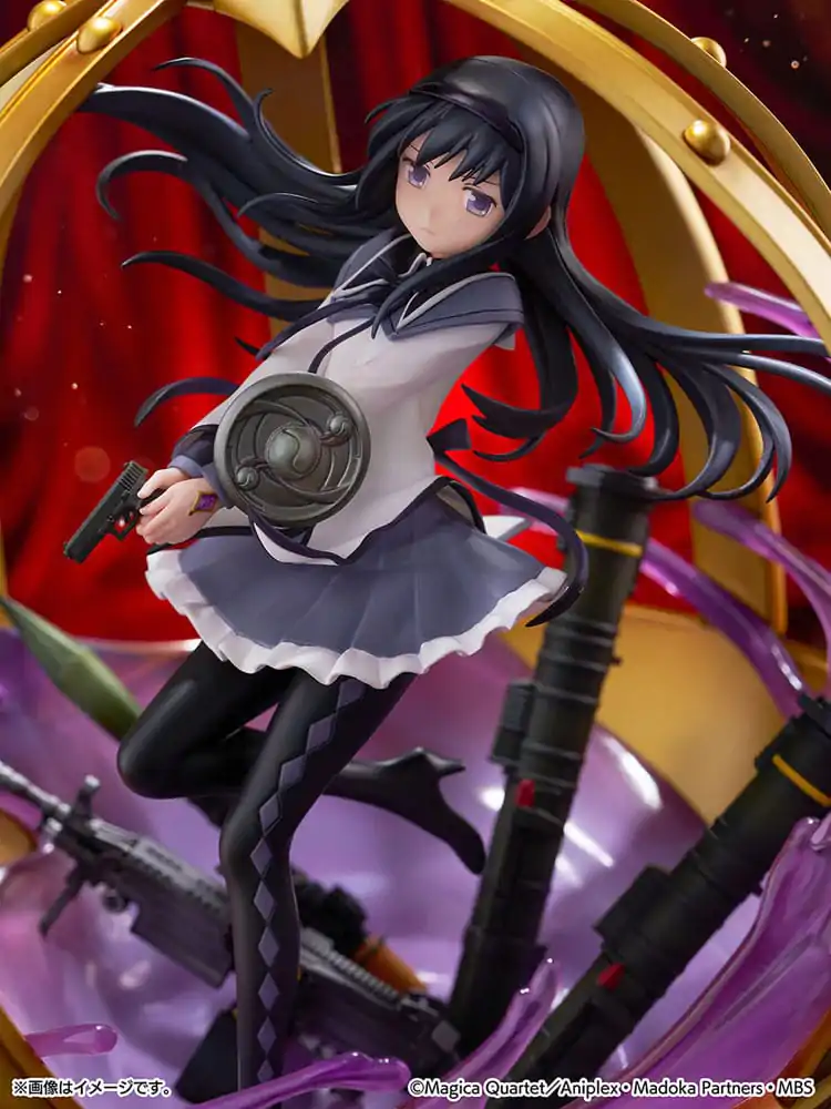 Puella Magi Madoka Magica PVC Statue 1/7 Akemi Homura 26 cm product photo