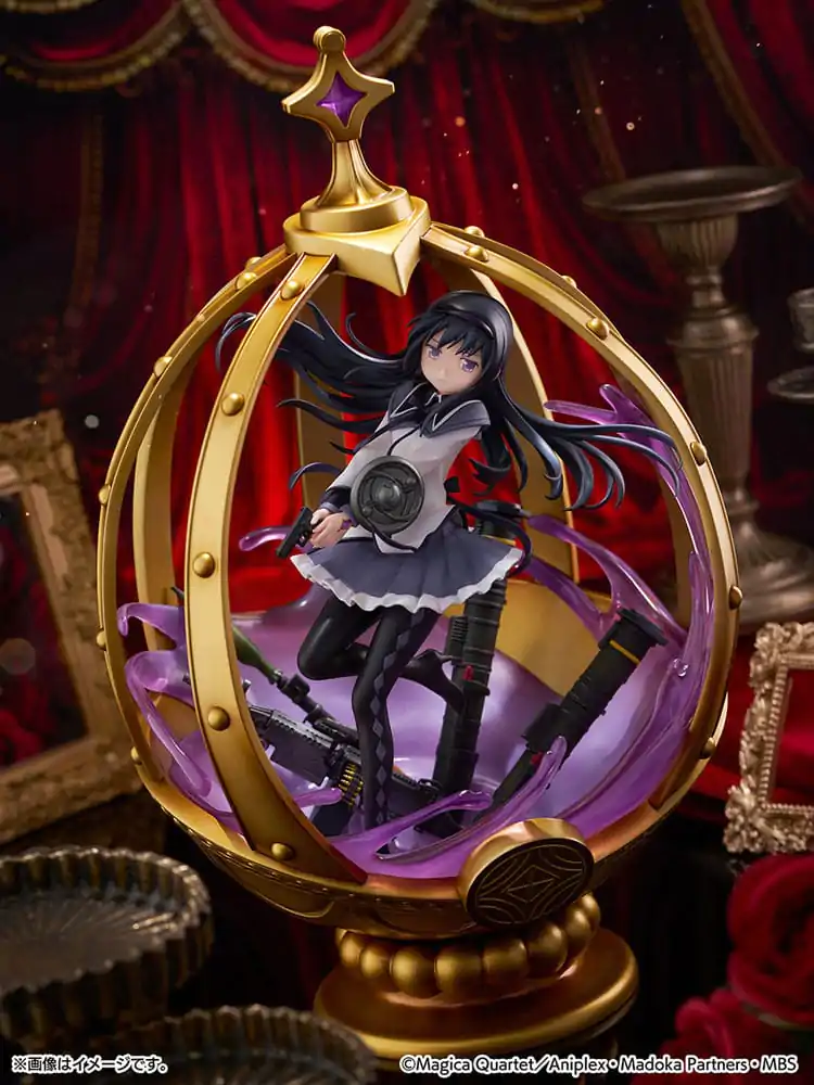 Puella Magi Madoka Magica PVC Statue 1/7 Akemi Homura 26 cm product photo