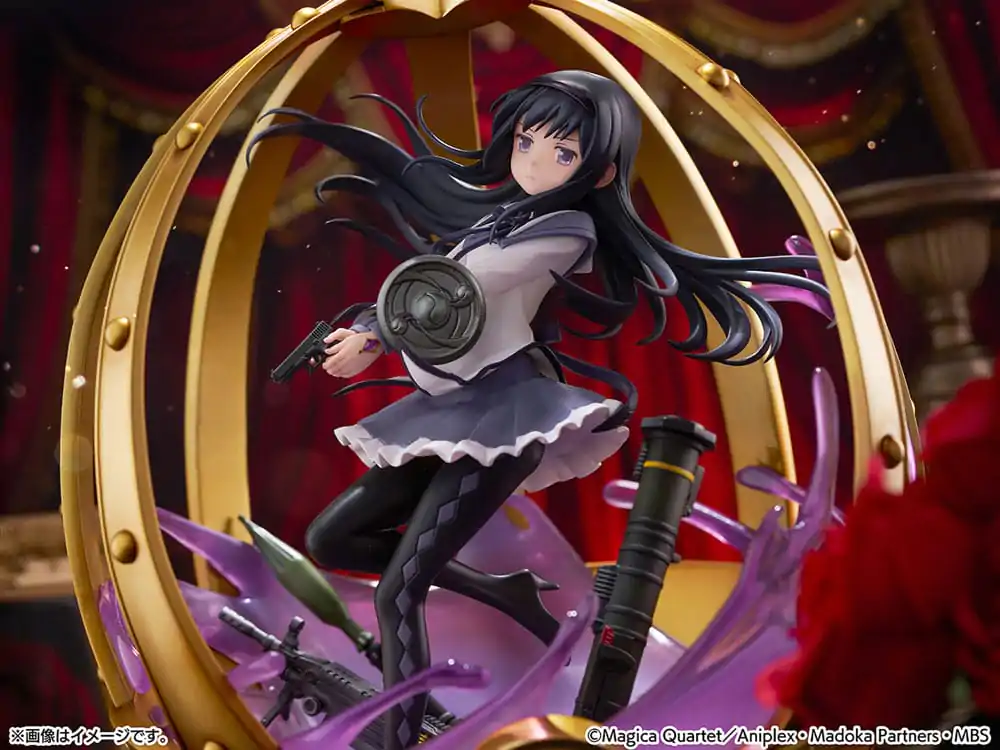 Puella Magi Madoka Magica PVC Statue 1/7 Akemi Homura 26 cm product photo