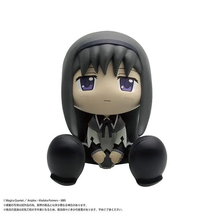 Puella Magi Madoka Magica Binivini Baby Soft Vinyl Figure Homura Akemi 12 cm product photo