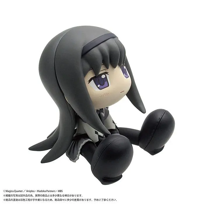 Puella Magi Madoka Magica Binivini Baby Soft Vinyl Figure Homura Akemi 12 cm product photo