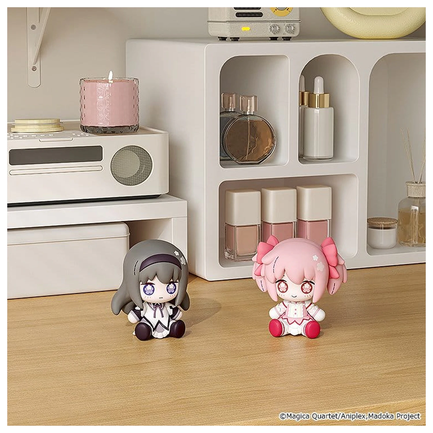 Puella Magi Madoka Magica Huggy Good Smile Mini Figure Homura Akemi 7 cm product photo