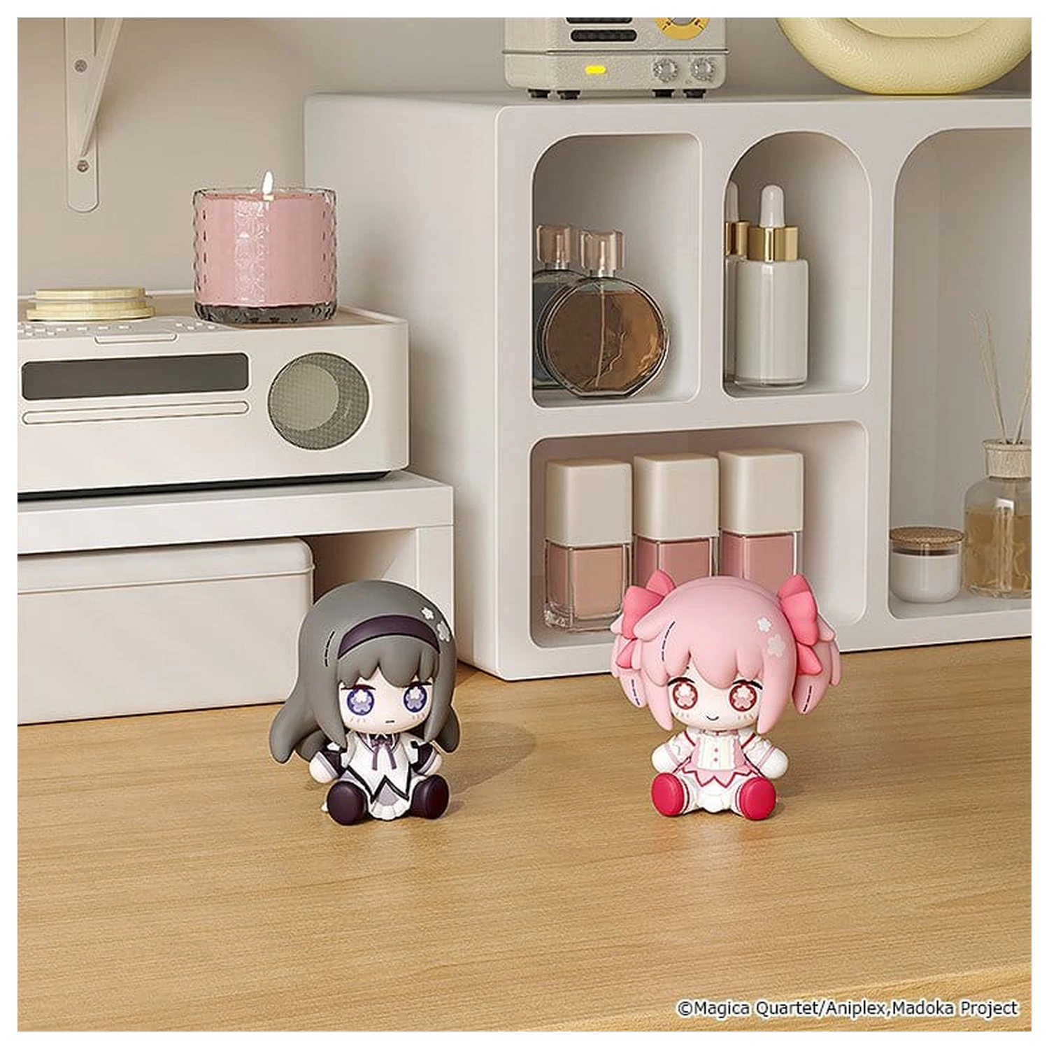 Puella Magi Madoka Magica Huggy Good Smile Mini Figure Madoka Kaname 7 cm product photo