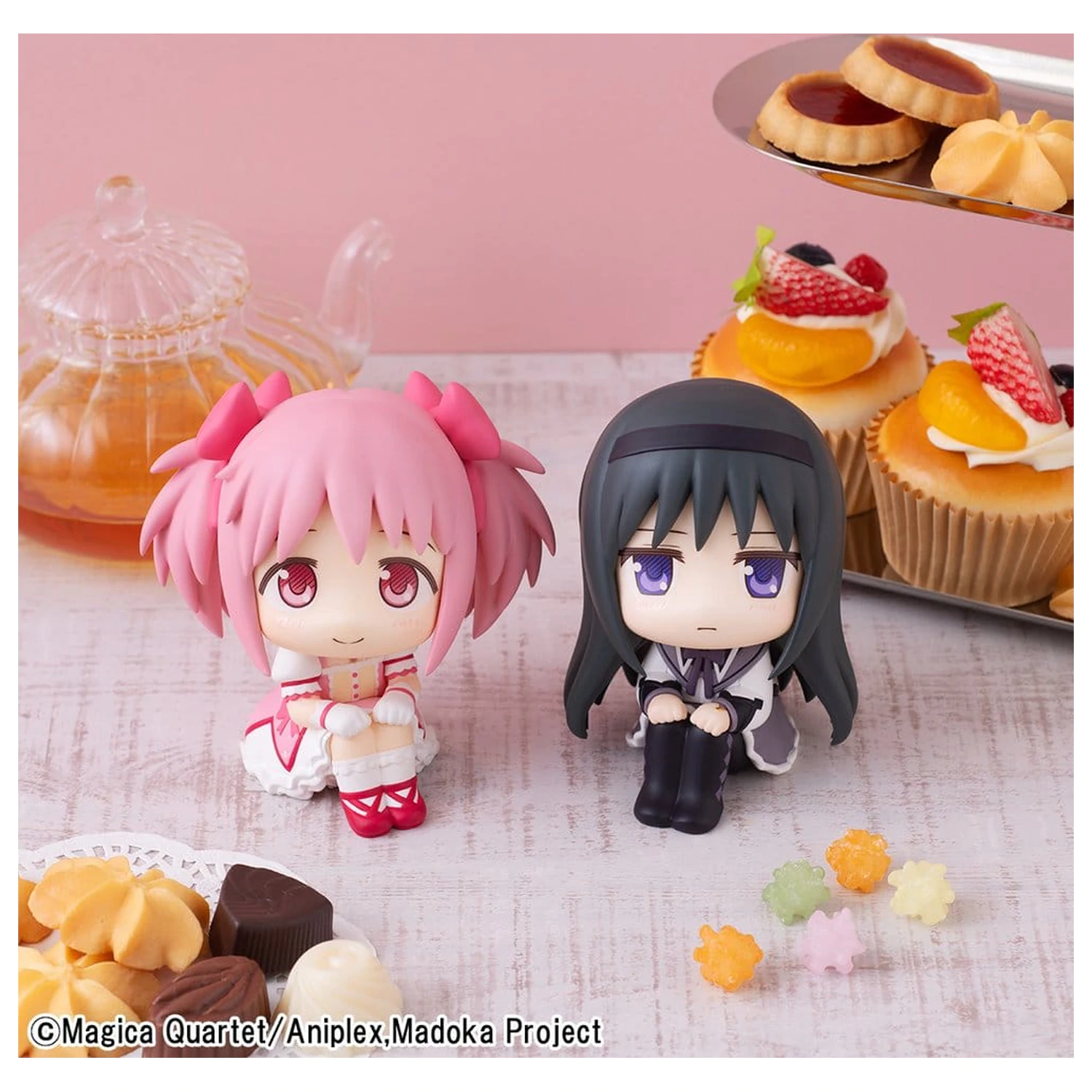Puella Magi Madoka Magica Look Up PVC Figures 2-Pack Madoka Kaname & Homura Akemi 11 cm (with gift) product photo