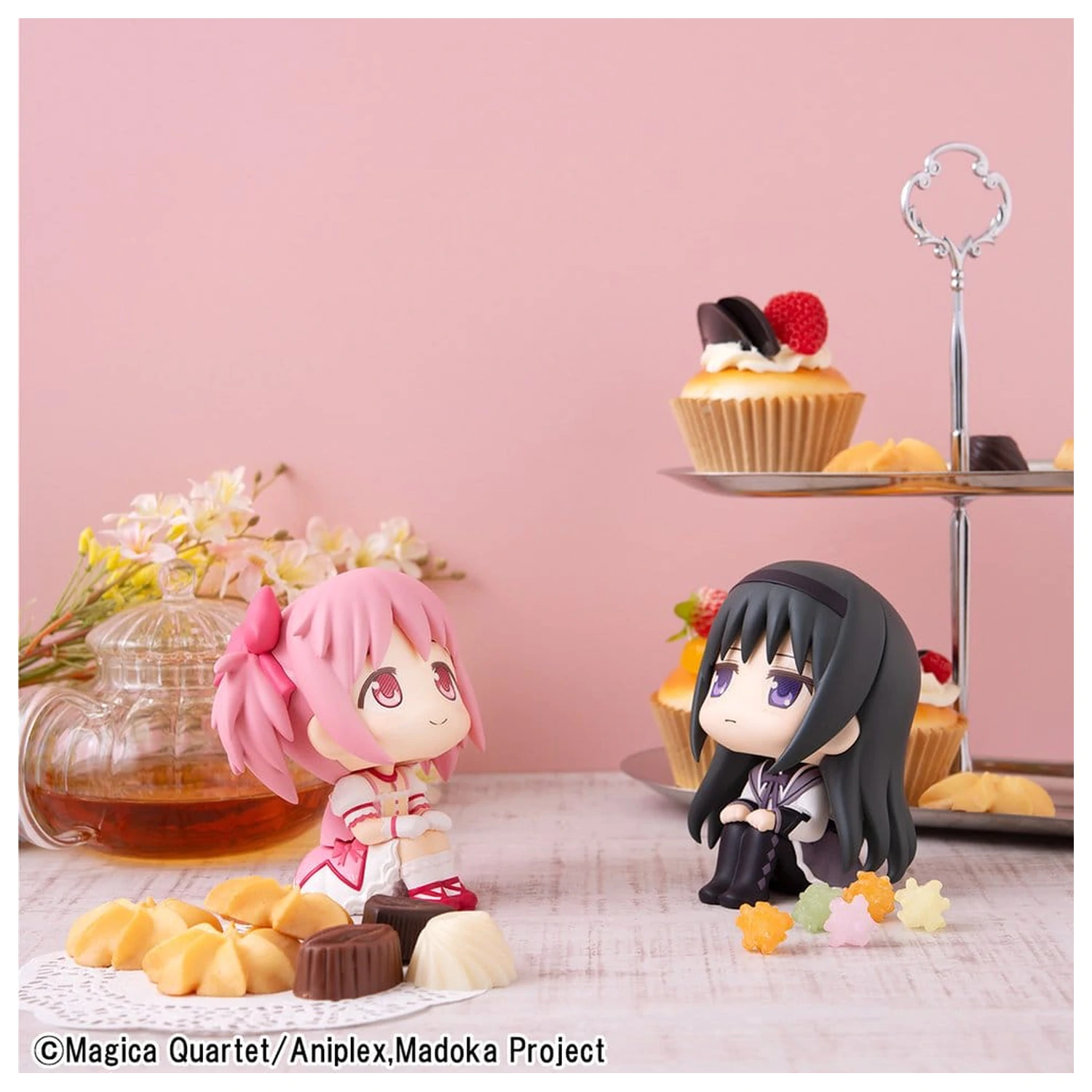 Puella Magi Madoka Magica Look Up PVC Figures 2-Pack Madoka Kaname & Homura Akemi 11 cm (with gift) product photo