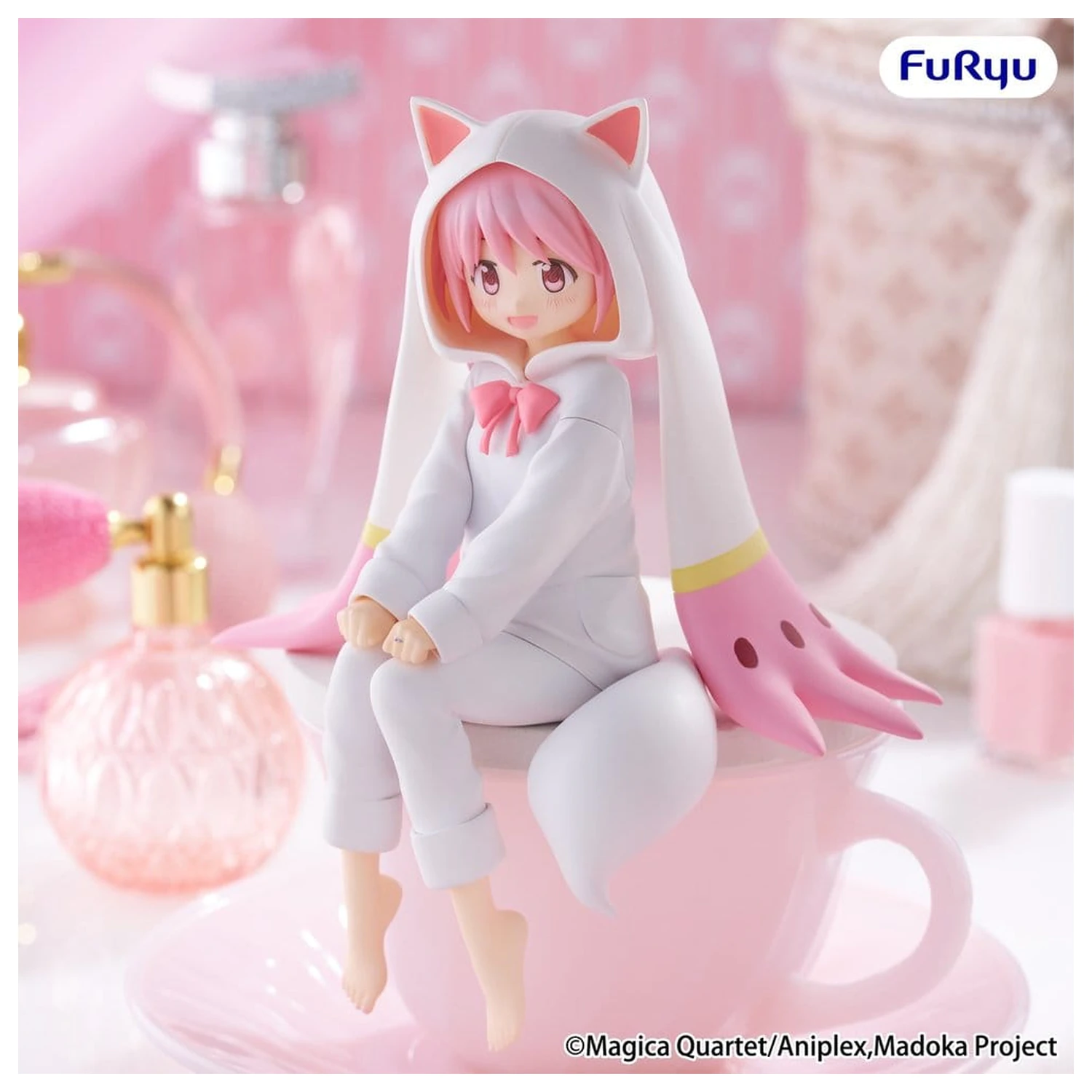 Puella Magi Madoka Magica Noodle Stopper PVC Statue Madoka Kaname 15 cm        product photo