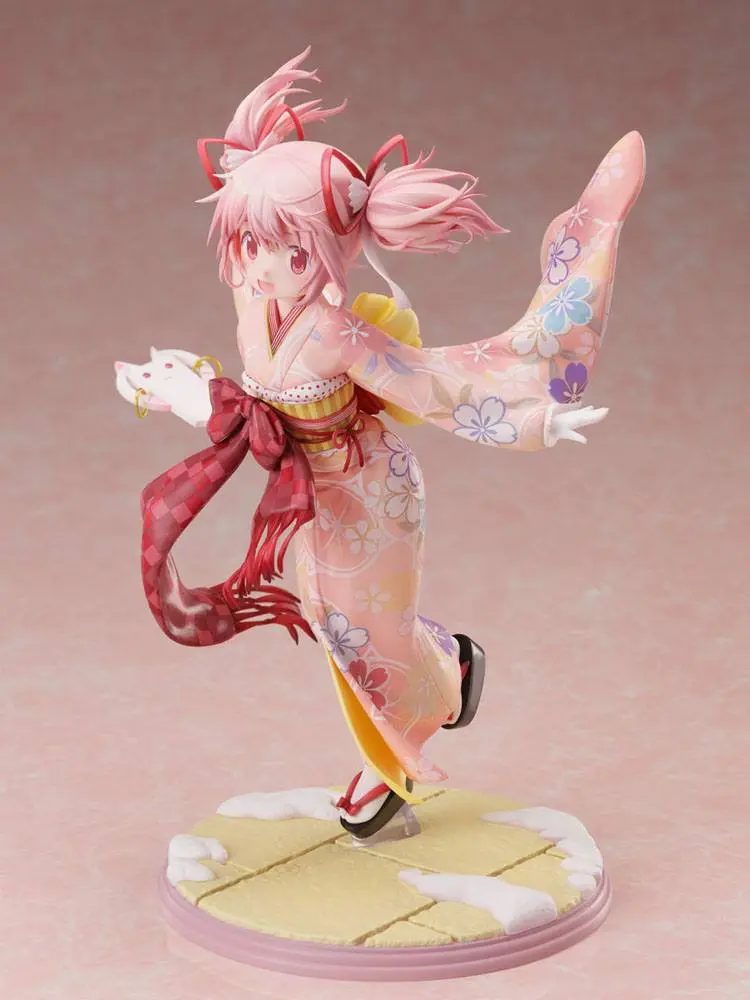 Puella Magi Madoka Magica Side Story Magia Record PVC Statue 1/7 Madoka Kaname Kimono Ver. 22 cm product photo
