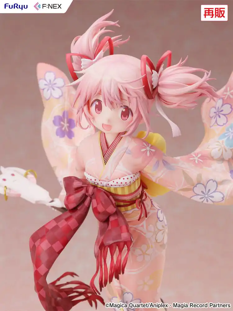 Puella Magi Madoka Magica Side Story Magia Record PVC Statue 1/7 Madoka Kaname Kimono Ver. 22 cm product photo