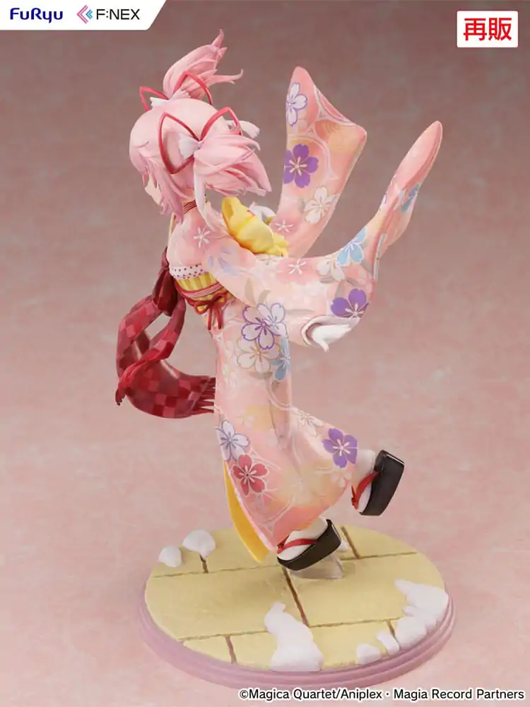 Puella Magi Madoka Magica Side Story Magia Record PVC Statue 1/7 Madoka Kaname Kimono Ver. 22 cm product photo