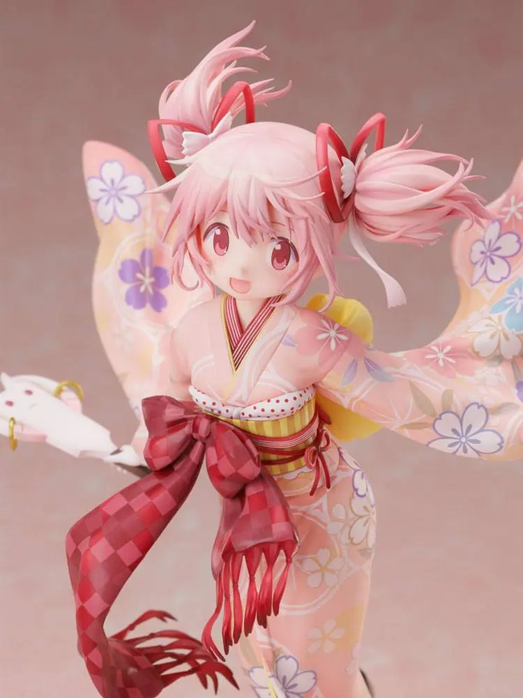 Puella Magi Madoka Magica Side Story Magia Record PVC Statue 1/7 Madoka Kaname Kimono Ver. 22 cm product photo