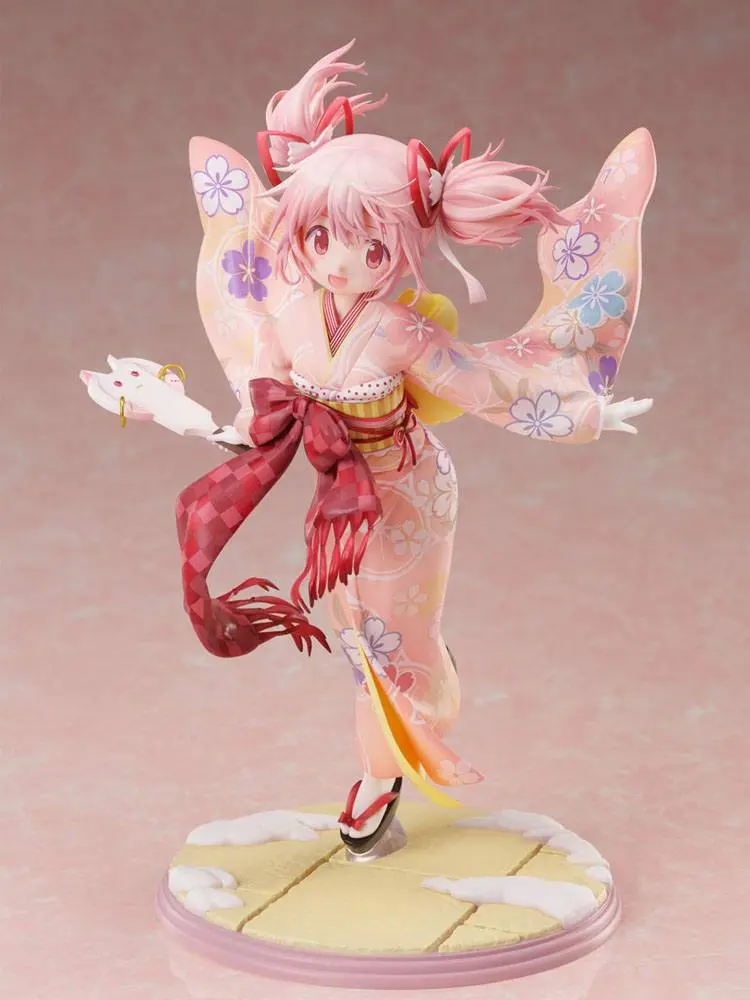 Puella Magi Madoka Magica Side Story Magia Record PVC Statue 1/7 Madoka Kaname Kimono Ver. 22 cm product photo