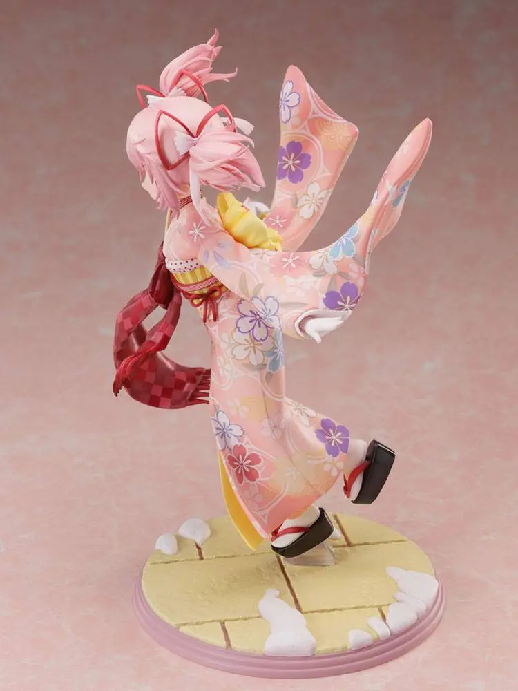 Puella Magi Madoka Magica Side Story Magia Record PVC Statue 1/7 Madoka Kaname Kimono Ver. 22 cm product photo