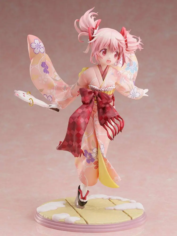 Puella Magi Madoka Magica Side Story Magia Record PVC Statue 1/7 Madoka Kaname Kimono Ver. 22 cm product photo