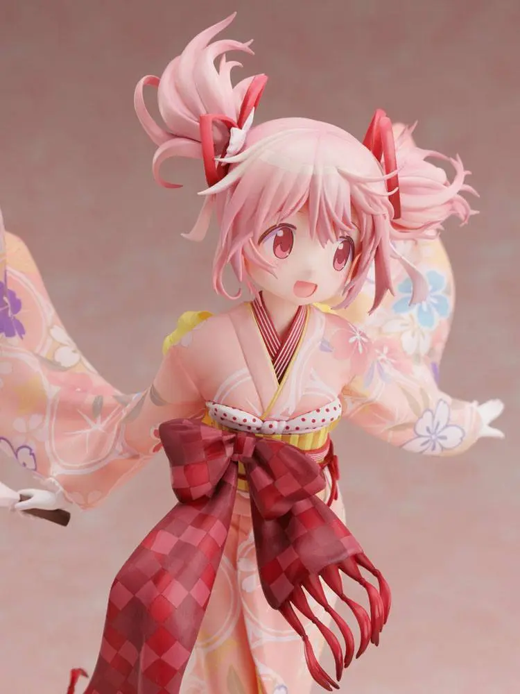 Puella Magi Madoka Magica Side Story Magia Record PVC Statue 1/7 Madoka Kaname Kimono Ver. 22 cm product photo