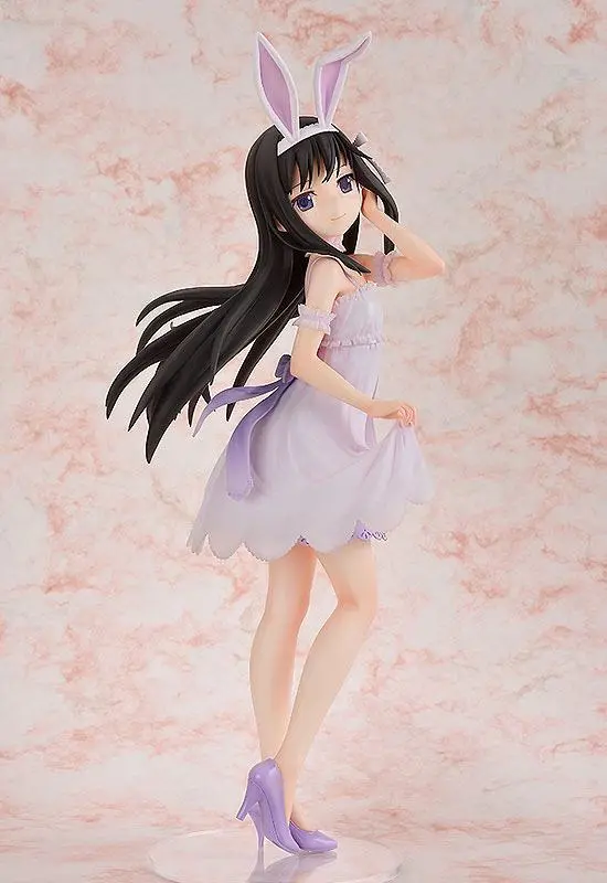 Puella Magi Madoka Magica The Movie Rebellion PVC Statue 1/4 Homura Akemi Rabbit Ears Ver. 42 cm product photo
