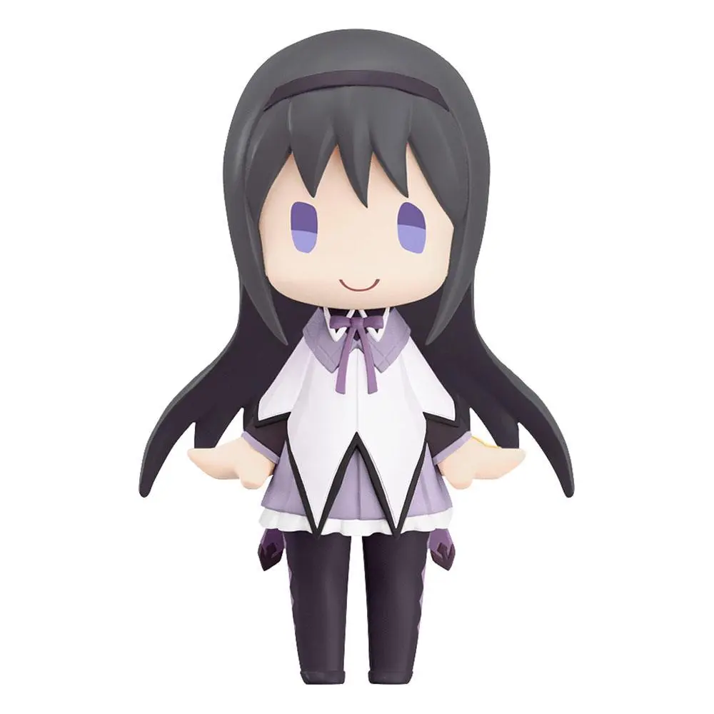 Puella Magi Madoka Magica The Movie -Rebellion- HELLO! GOOD SMILE Action Figure Homura Akemi 10 cm product photo