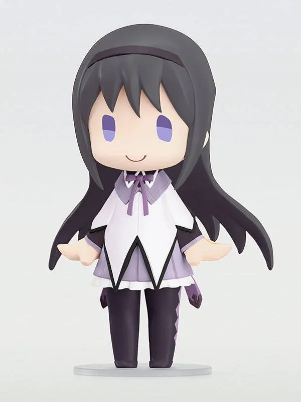 Puella Magi Madoka Magica The Movie -Rebellion- HELLO! GOOD SMILE Action Figure Homura Akemi 10 cm product photo