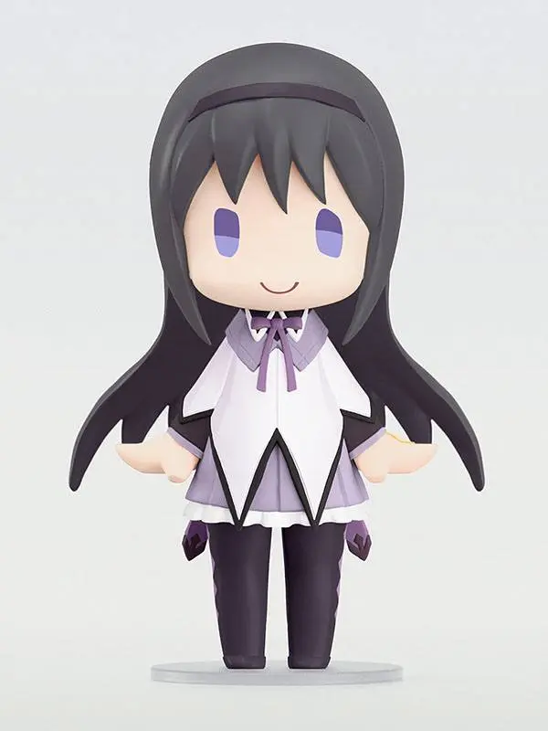Puella Magi Madoka Magica The Movie -Rebellion- HELLO! GOOD SMILE Action Figure Homura Akemi 10 cm product photo